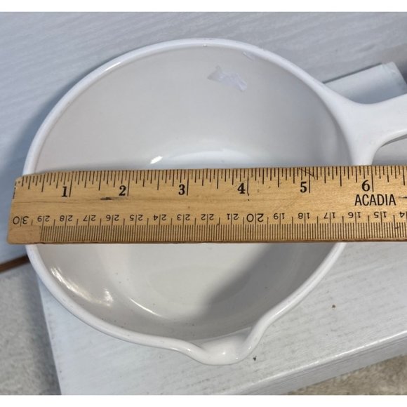 Corning Ware P-89-B 2 1/2 Cup La Sauge Sauce Pan White With Handle - Picture 9 of 10